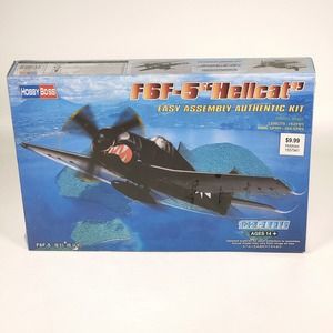 Hobby Boss 1/72 F6F-5 Hellcat Fighter Plastic Airplane Easy Model Kit‎ 80260
